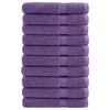 vidaXL Premium Pyyhkeet SOLUND 10 kpl violetti 100x200 cm 600 gsm