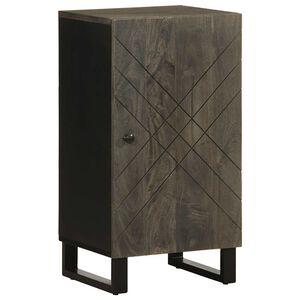 vidaXL Senkki Musta 40x33x75 cm Massiivipuu Mango