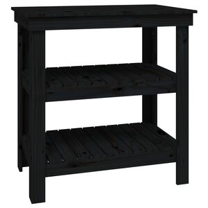 vidaXL Ty&ouml;penkki musta 78,5x50x80 cm t&auml;ysi m&auml;nty