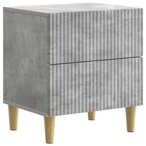 vidaXL Y&ouml;p&ouml;yt&auml;kaappi Betoninharmaa 43 x 34,5 x 48 cm Tekninen puu
