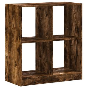 vidaXL Kirjahylly savutammi 68,5x32x75 cm tekninen puu