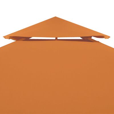 vidaXL Huvimajan vaihtokatto 3 x 4 m kangas 310 g/m² oranssi