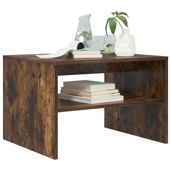 vidaXL Sohvap&ouml;yt&auml; Savup&auml;hkin&auml; 60 x 50 x 40 cm Tekninen puu