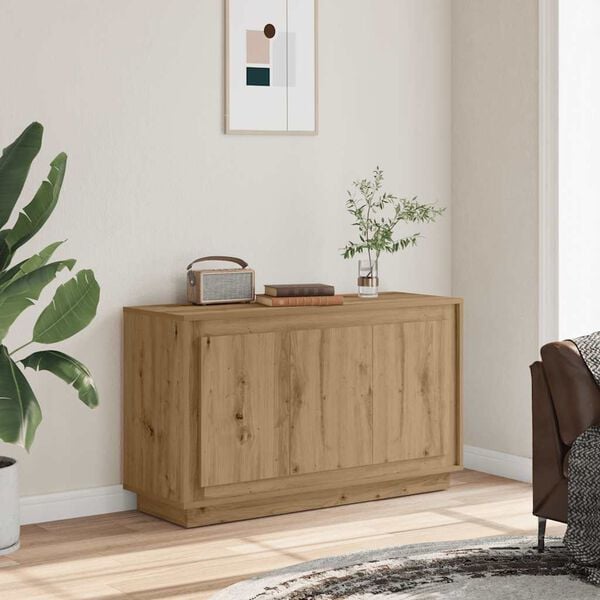 vidaXL Senkki Artisan Tammi 102x35x55 cm Puu