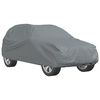vidaXL Autopeite katumaasturille harmaa XL kuitukangas