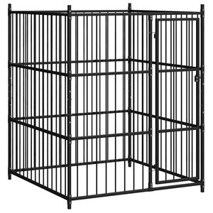 vidaXL Koiran ulkoh&auml;kki 150x150x185 cm