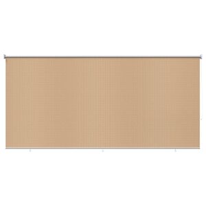 vidaXL Rullaverho ulkotiloihin 245(L)x140(K) cm beige