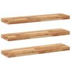 vidaXL Kelluvat hyllyt 3 kpl 100x20x4 cm &ouml;ljytty massiivipuu akaasia