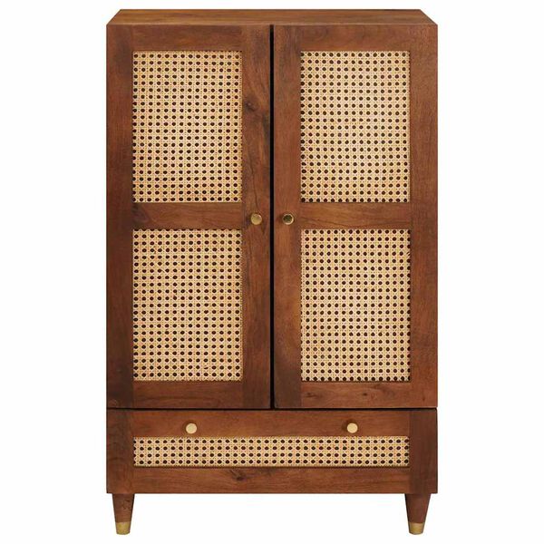 vidaXL Media-säilytyskaapit ja hyllyt Ruskea 60 x 33.5 x 100 cm