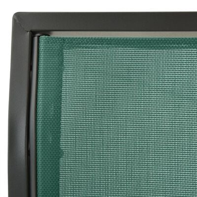 vidaXL Puutarhakeinu vihreä 170 cm textilene ja teräs