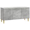 vidaXL TV-kaappi 99 x 34,5 x 50 cm Betoninharmaa Tekninen puu