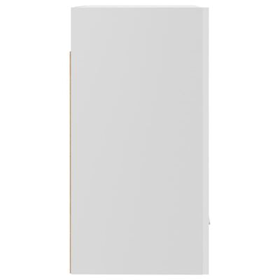 vidaXL Seinäkaapit 2 kpl korkeakiilto valkoinen 50x31x60 cm lastulevy