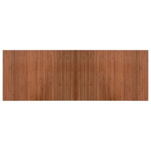 vidaXL Matto suorakaide ruskea 70x200 cm bambu