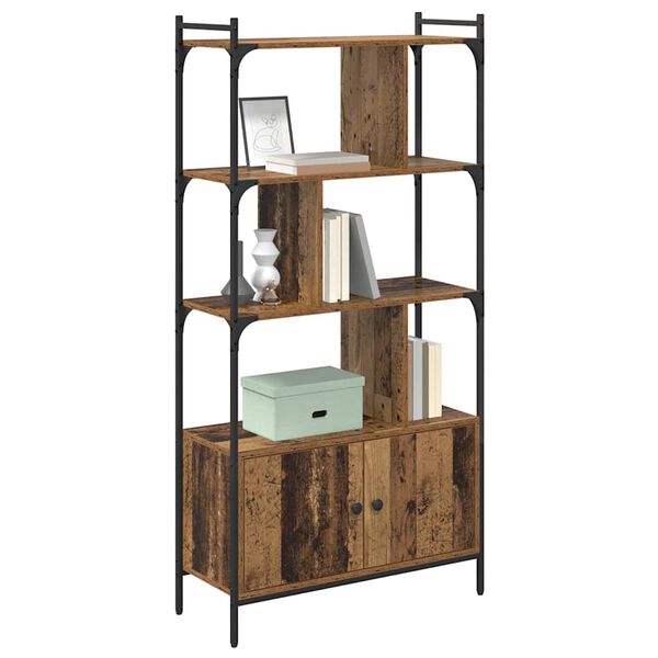 vidaXL Kirjahylly Tekninen puu