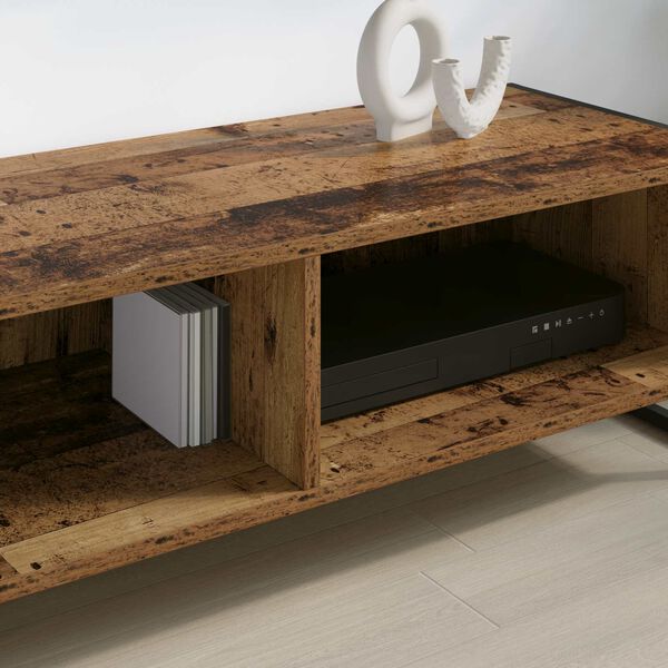 vidaXL TV-kaappi Vanha Puu 100 x 36,5 x 30,5 cm Tekninen puu