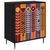 vidaXL Laukkaava ESSEN Auringonkukka-kuvio 66 x 36,5 x 76 cm