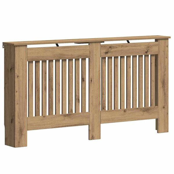 vidaXL Patterinsuoja Artisan tammi 152 x 19 x 81,5 cm Tekninen puu