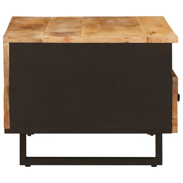 vidaXL Sohvap&ouml;yt&auml; Ruskea 80 x 54 x 40 cm Kiinte&auml; mango puu