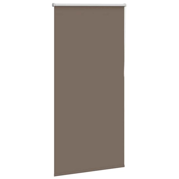 vidaXL Rullaverho Blackout kahvi 75x150 cm Kankaan leveys 70,7 cm