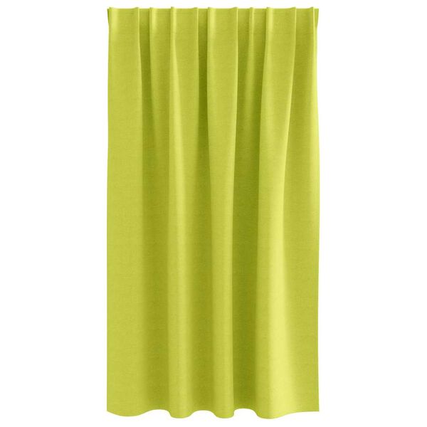vidaXL Piment&auml;v&auml; verho renkailla 2 pcs Vihre&auml; 140 x 140 cm Polyesteri
