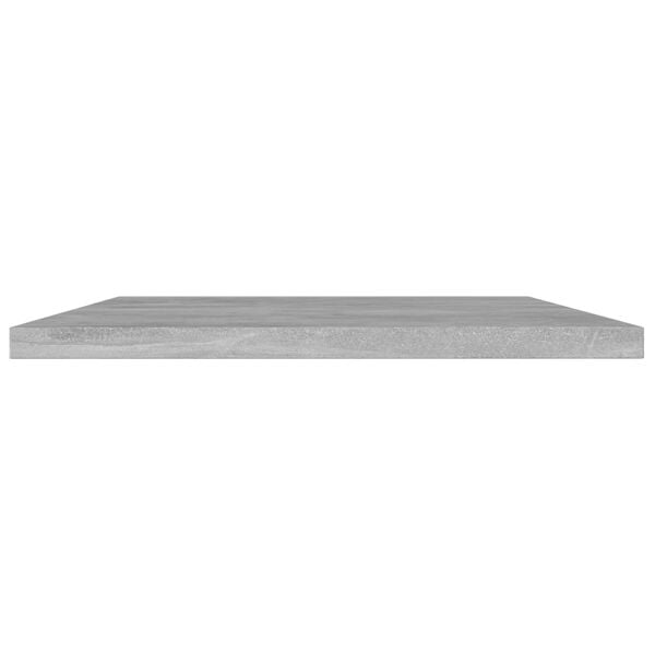 vidaXL Kirjahyllytasot 4 kpl betoninharmaa 40x30x1,5 cm tekninen puu