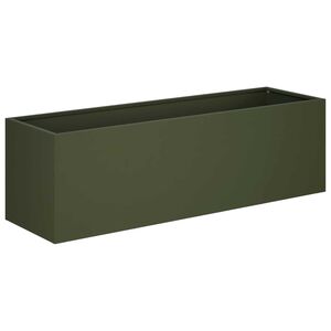 vidaXL Puutarha ruukku Oliivinvihre&auml; 100 x 30 x 30 cm