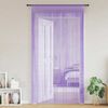 vidaXL String-verhot 2 kpl purppura 140x250 cm