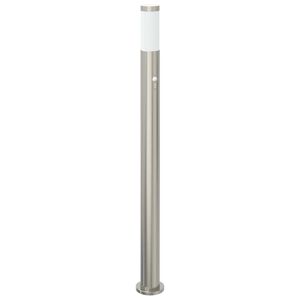 vidaXL Pollarivalaisin sensorilla 110 cm ruostumaton ter&auml;s IP44
