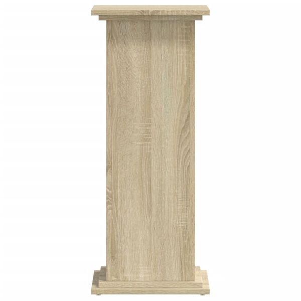 vidaXL Kasviteline Sonoma-tammi 33x33x80 cm tekninen puu