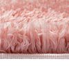 vidaXL Korkeanukkainen Shaggy matto pinkki 120x170 cm 50 mm