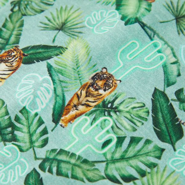 Lasten T-paita meleerattu vaaleanvihreä 104