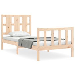vidaXL S&auml;ngynrunko ilman patjaa 90x190 cm t&auml;ysi m&auml;nty