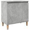 vidaXL Pesuallaskaappi betoninharmaa 58x33x60 cm tekninen puu