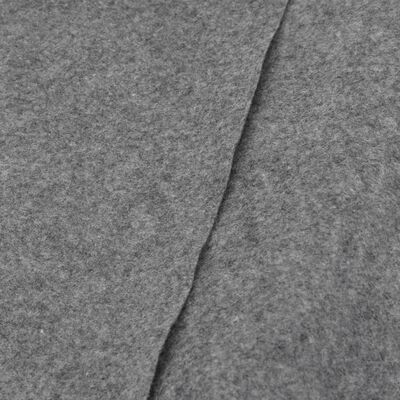 vidaXL Uima-altaan aluskangas harmaa Ø366 cm polyesteri geotekstiili