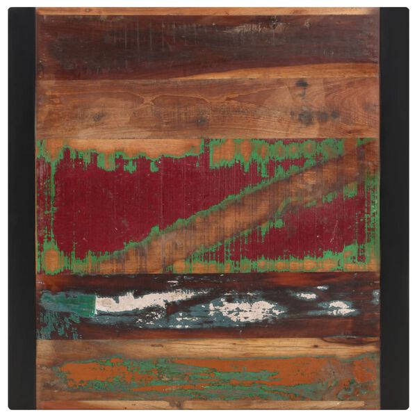 vidaXL Ruokapöytä 70x70x75 cm kierrätetty täyspuu