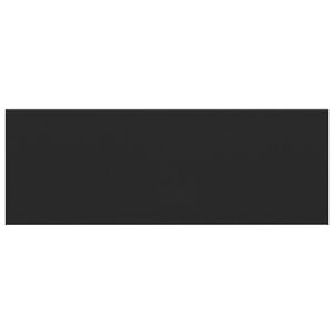 vidaXL Ikkunakynnys Musta puusyd&auml;mell&auml; 140 x 50 x 4,5 cm