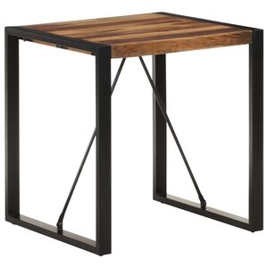 vidaXL Ruokap&ouml;yt&auml; 70x70x75 cm massiivipuu