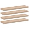 vidaXL Kelluvat hyllyt 4 kpl 90x23,5x4 cm tekninen puu