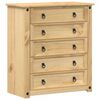vidaXL Lipasto Corona 80x40x89 cm t&auml;ysi m&auml;nty
