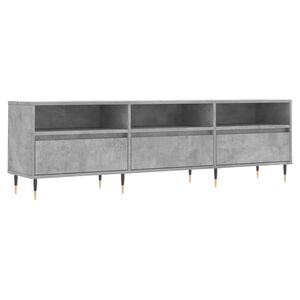 vidaXL TV-taso betoninharmaa 150x30x44,5 cm tekninen puu