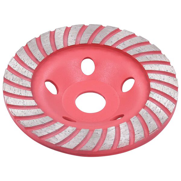 vidaXL Timantti-kuppihiomalaikka turbolla 125 mm