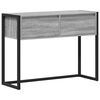 vidaXL P&auml;&auml;typ&ouml;yt&auml; Harmaa Sonoma 100 x 36 x 75 cm Tekninen puu