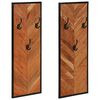 vidaXL Vaatehyllyt 2 kpl 35x1x90 cm t&auml;yspuu akaasia