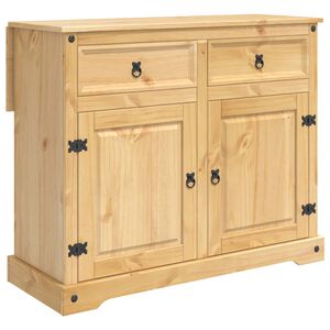 vidaXL Keitti&ouml;saari Setti 2 kpl Hunajavaha 112 x 70 x 91,5 cm