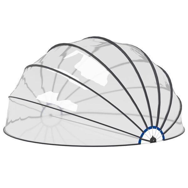 vidaXL Uima-altaan kupoli 559x275 cm