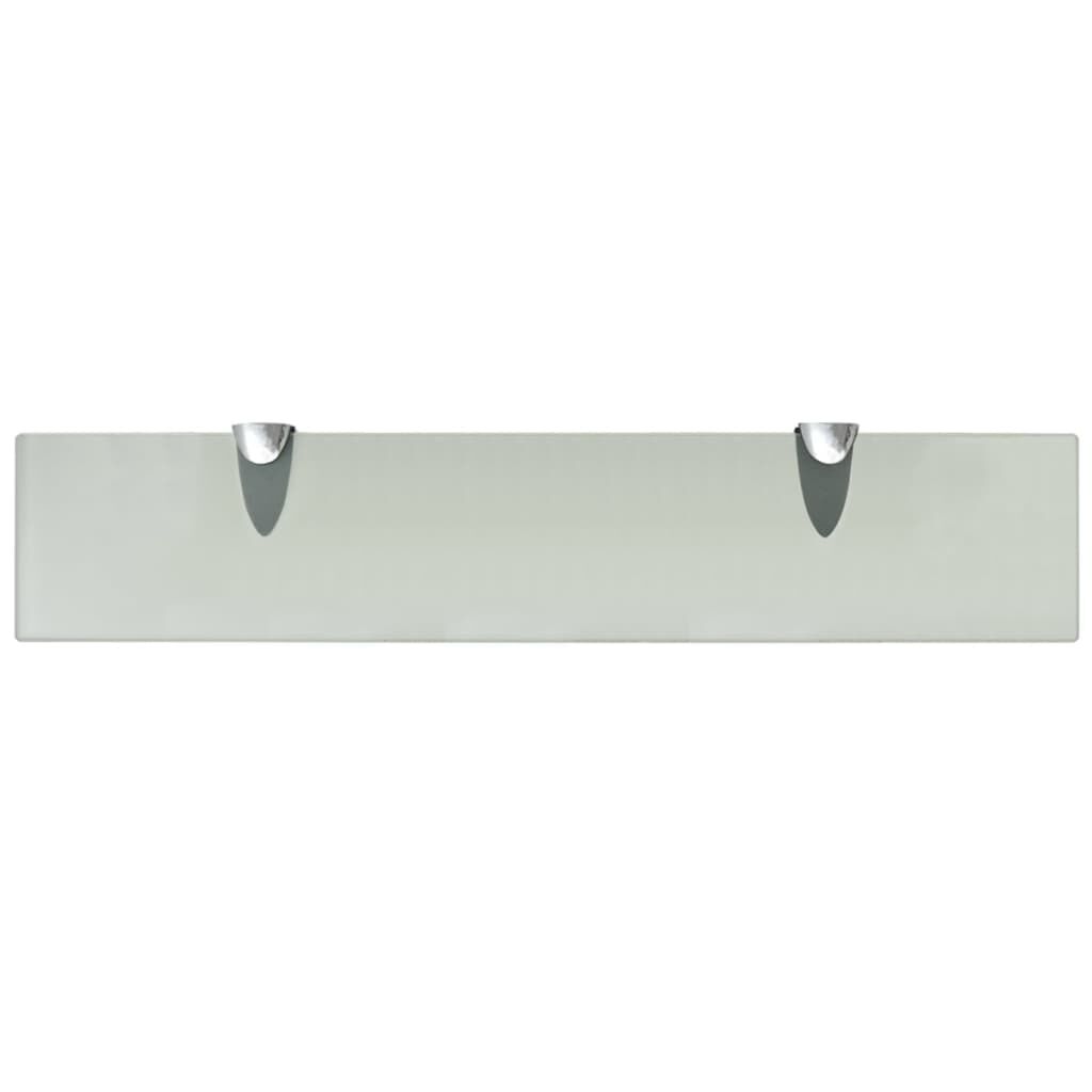 vidaXL Kelluvat hyllyt 2 kpl lasi 50x10 cm 8 mm