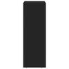 vidaXL Sivup&ouml;yt&auml; Musta 59 x 35 x 100,5 cm Tekninen puu