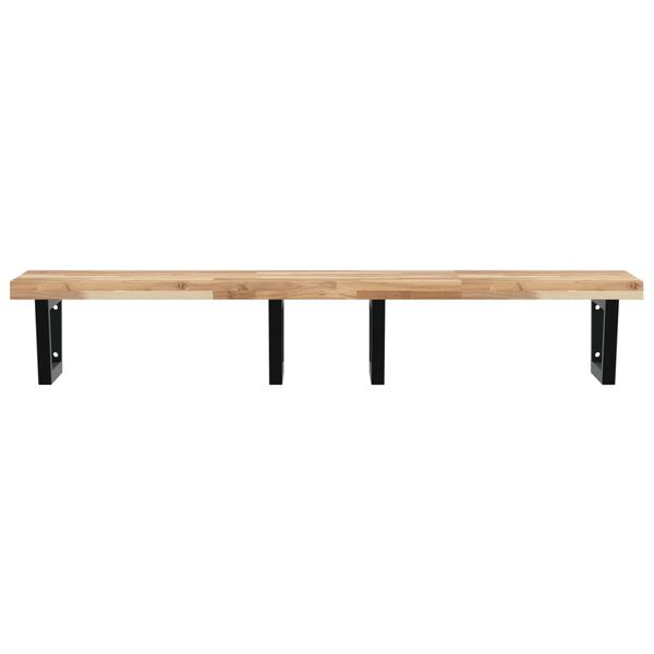 vidaXL Pesuallashylly sein&auml;lle ter&auml;s ja t&auml;ysi akasiapuu