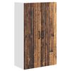 vidaXL Sein&auml;kaappi LUCCA Vanha puu 60 x 31 x 100 cm Tekninen puu
