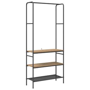 vidaXL Vaatev&auml;line Artisan tammi 77 x 30 x 171 cm Tekninen puu